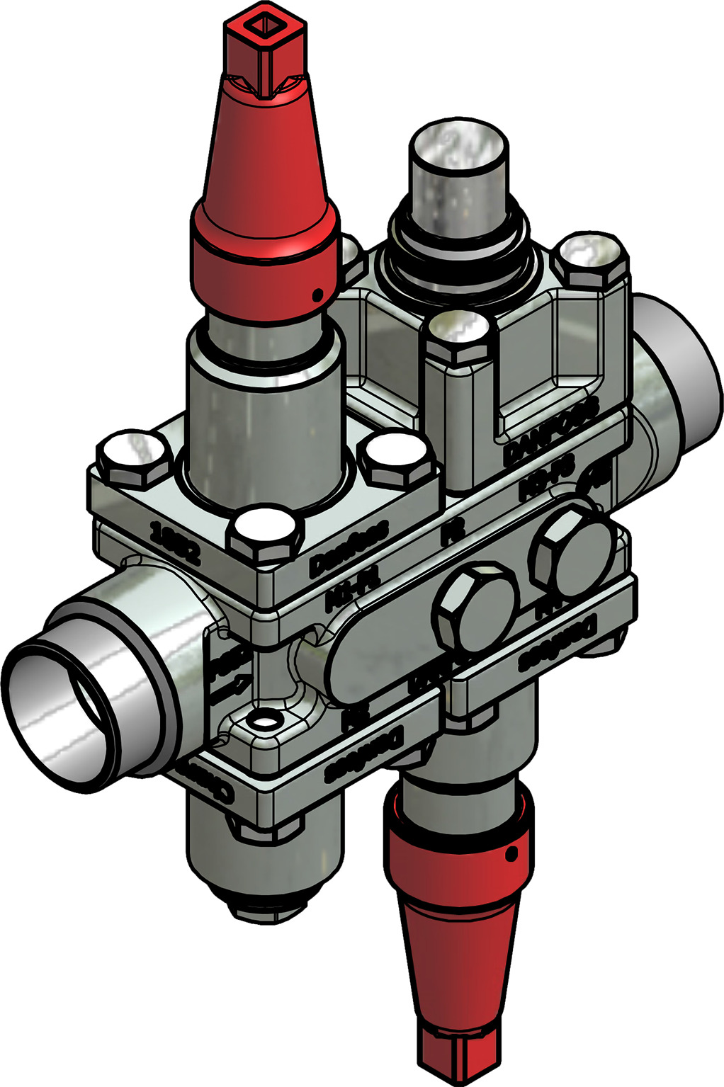 Danfoss Valve station, ICF 20-4-14MC, 32 mm