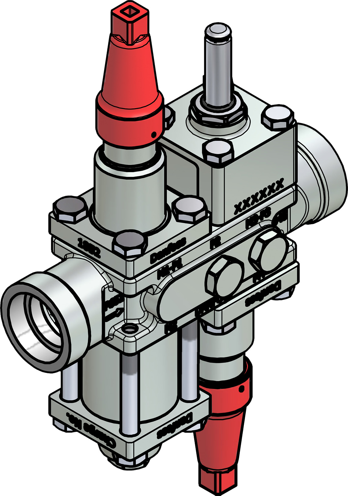 Danfoss Valve station, ICF 20-4-9H, 32 mm