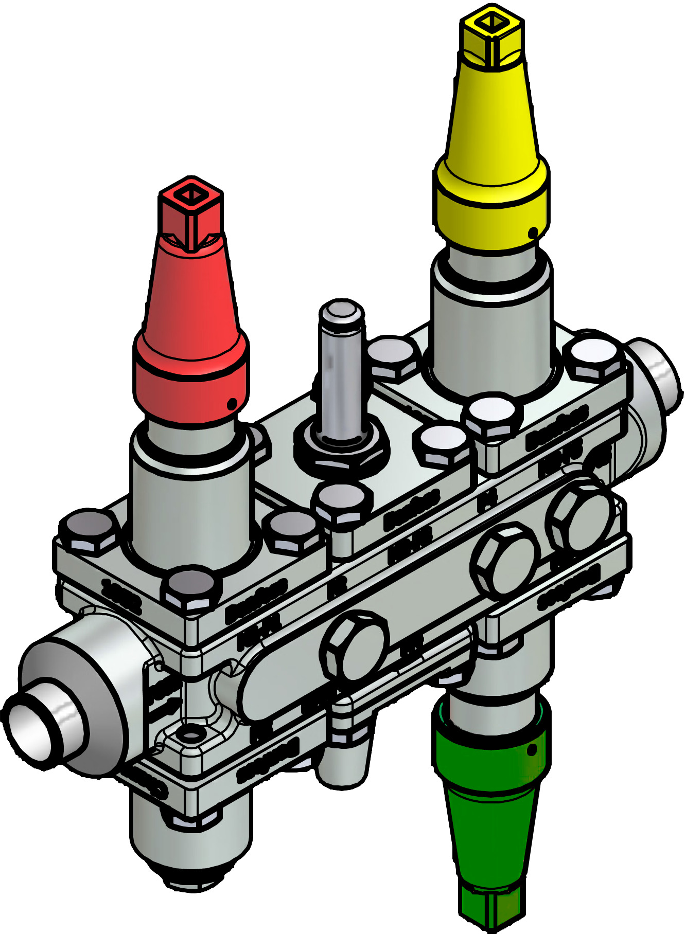 Danfoss Valve station, ICF 20-6-2RA, 20 mm