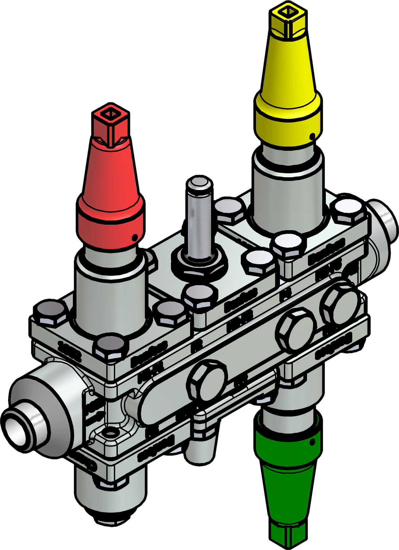 Danfoss Valve station, ICF 20-6-2RA, 20 mm