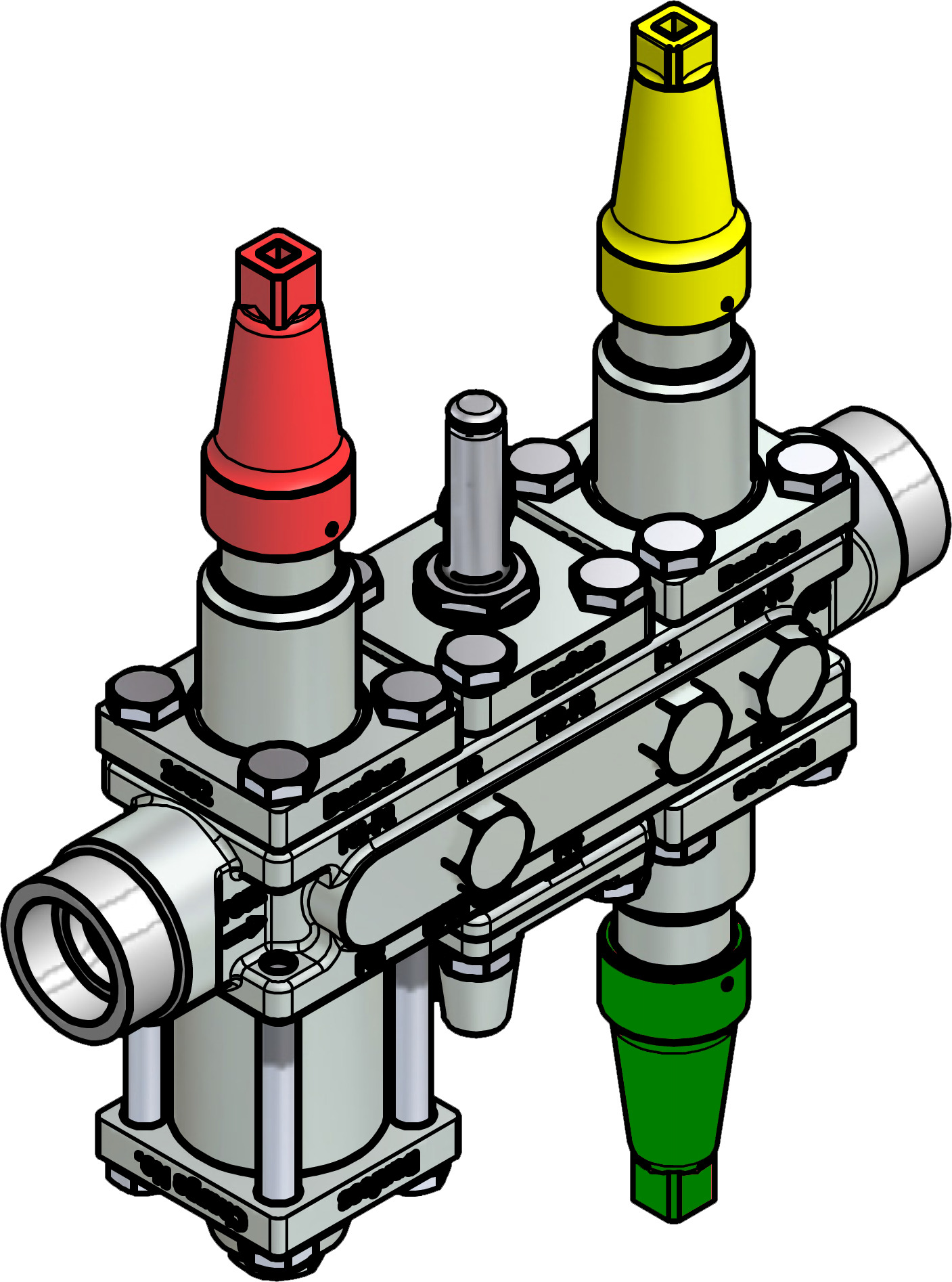 Danfoss Valve station, ICF 20-6-2RA, 25 mm