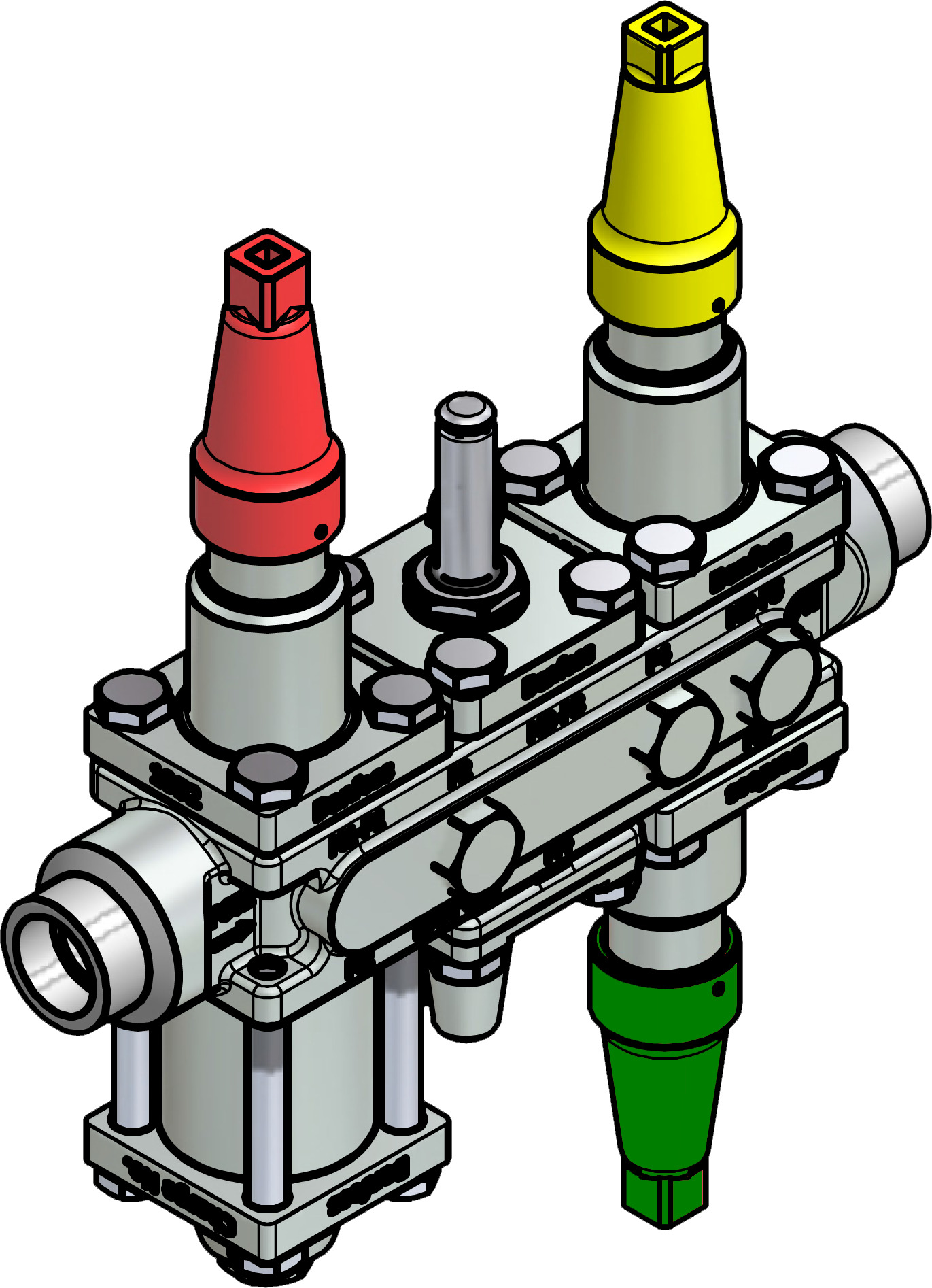 Danfoss Valve station, ICF 20-6-2RA, 20 mm