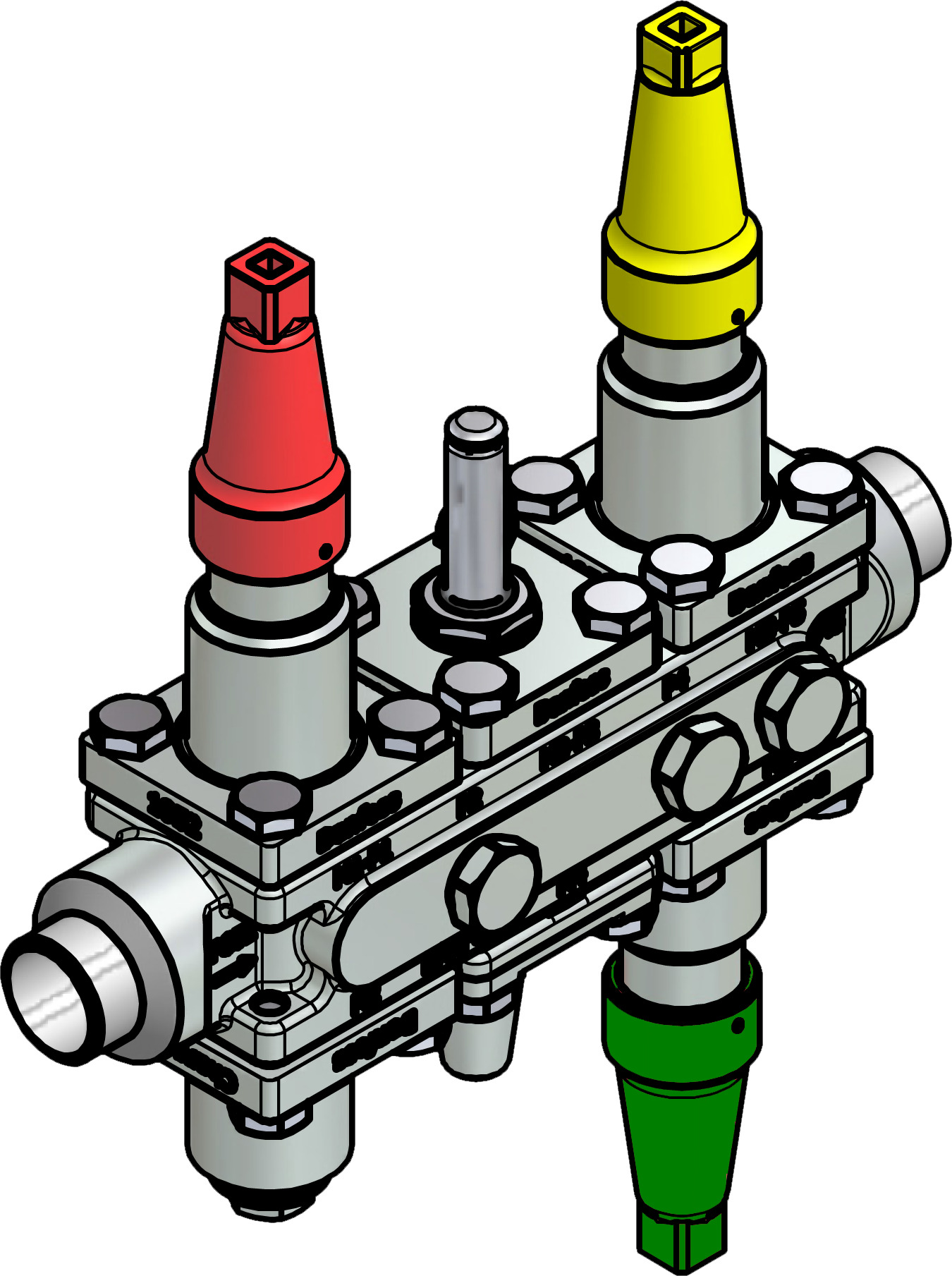 Danfoss Valve station, ICF 20-6-2RA, 25 mm