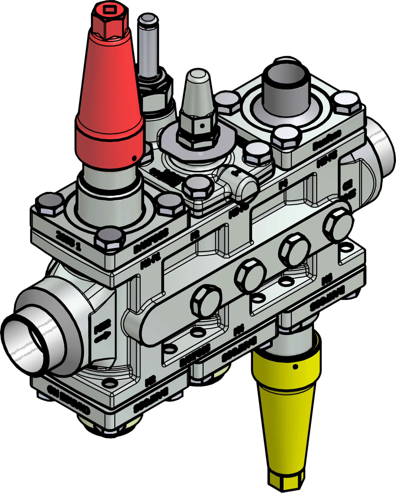 Danfoss Valve station, ICF 25-6-15RB, 40 mm