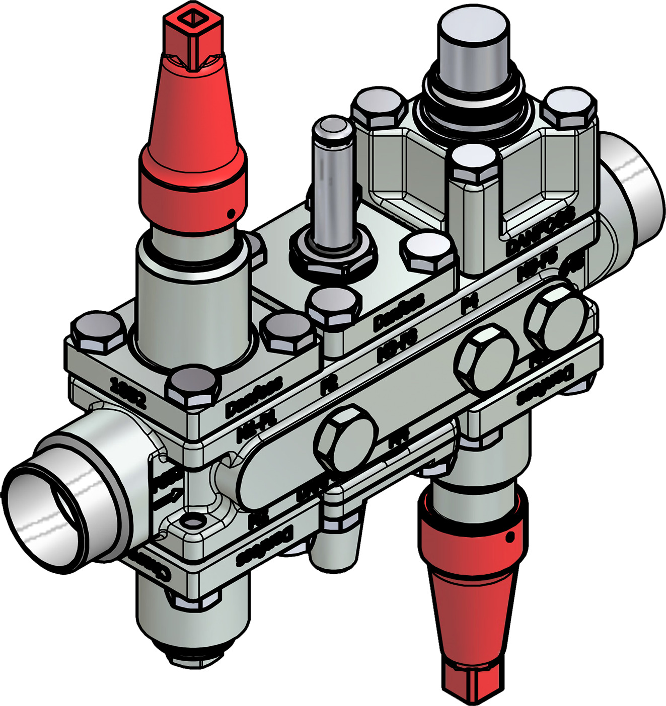 Danfoss Valve station, ICF 20-6-5MB66, 25 mm