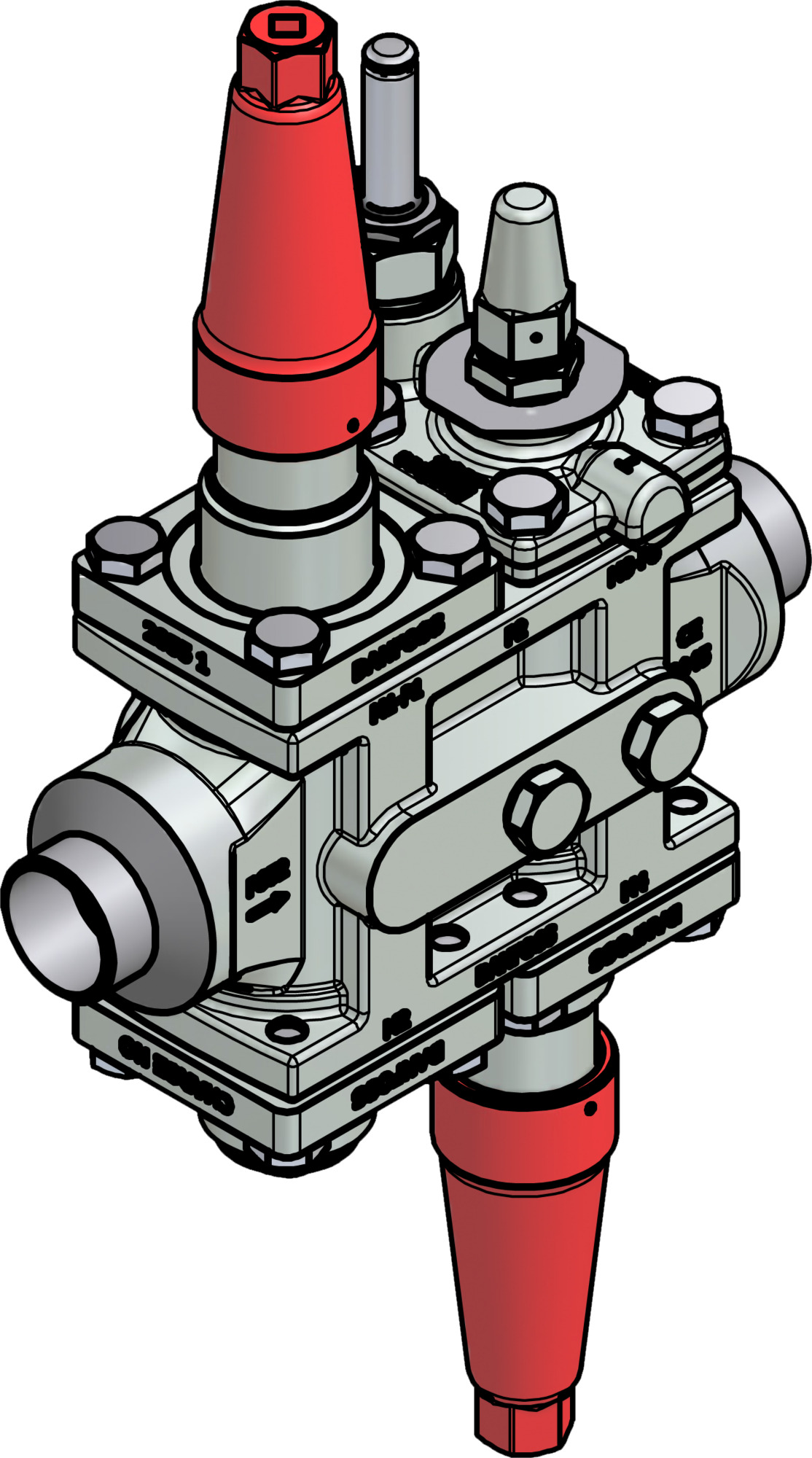 Danfoss Valve station, ICF 25-4-9, 32 mm