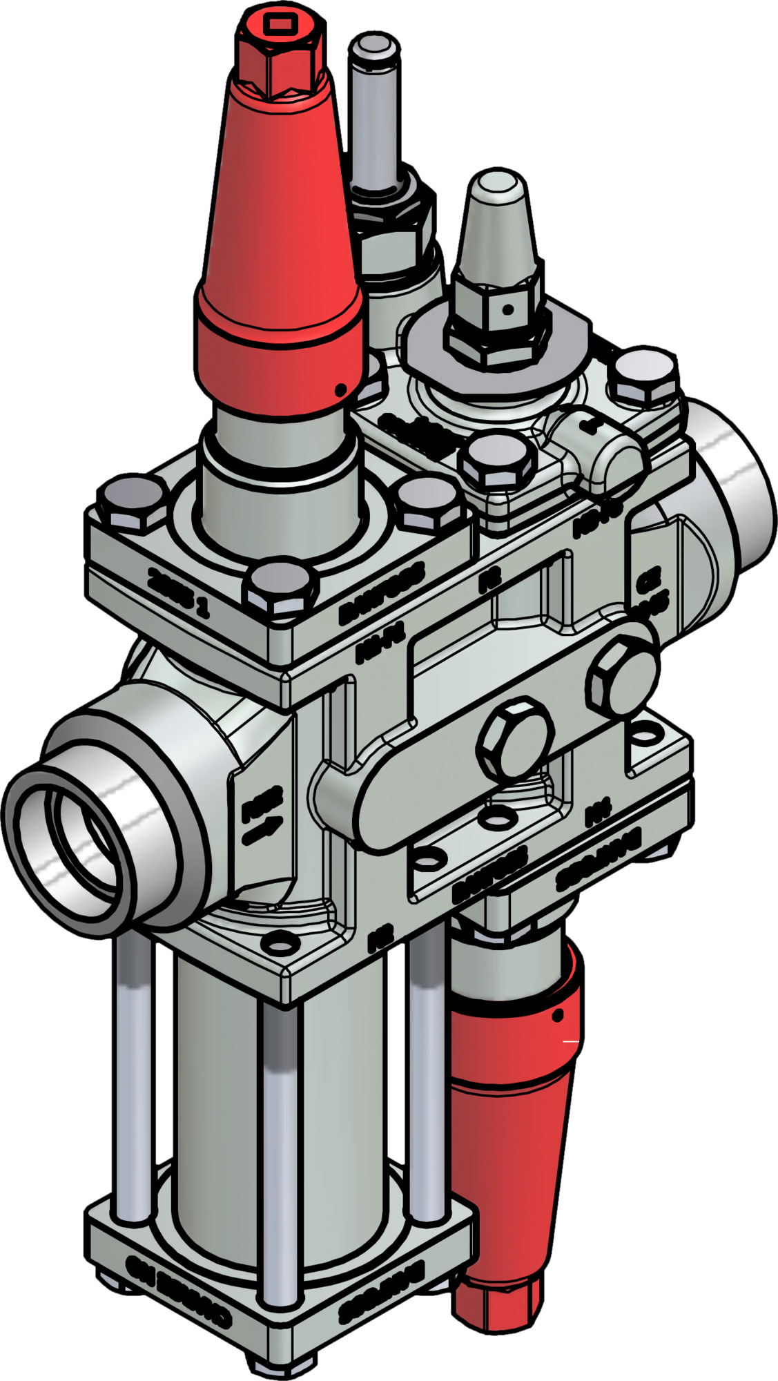 Danfoss Valve station, ICF 25-4-9, 32 mm