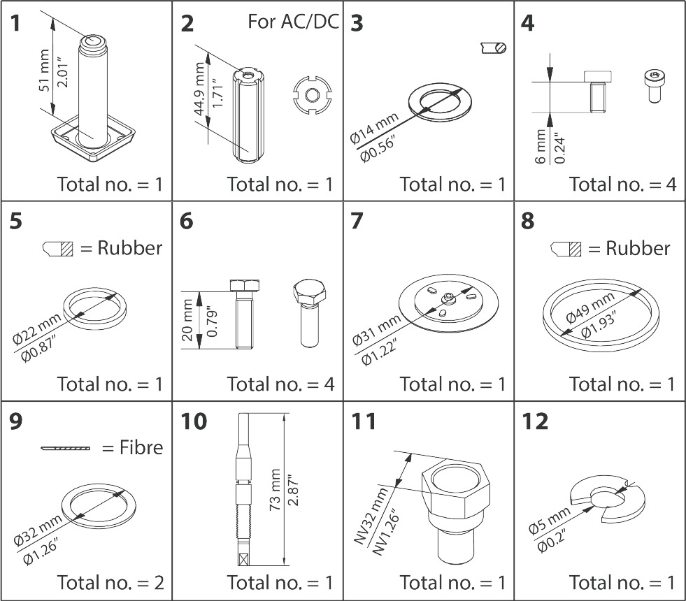 Danfoss Overhaul kit