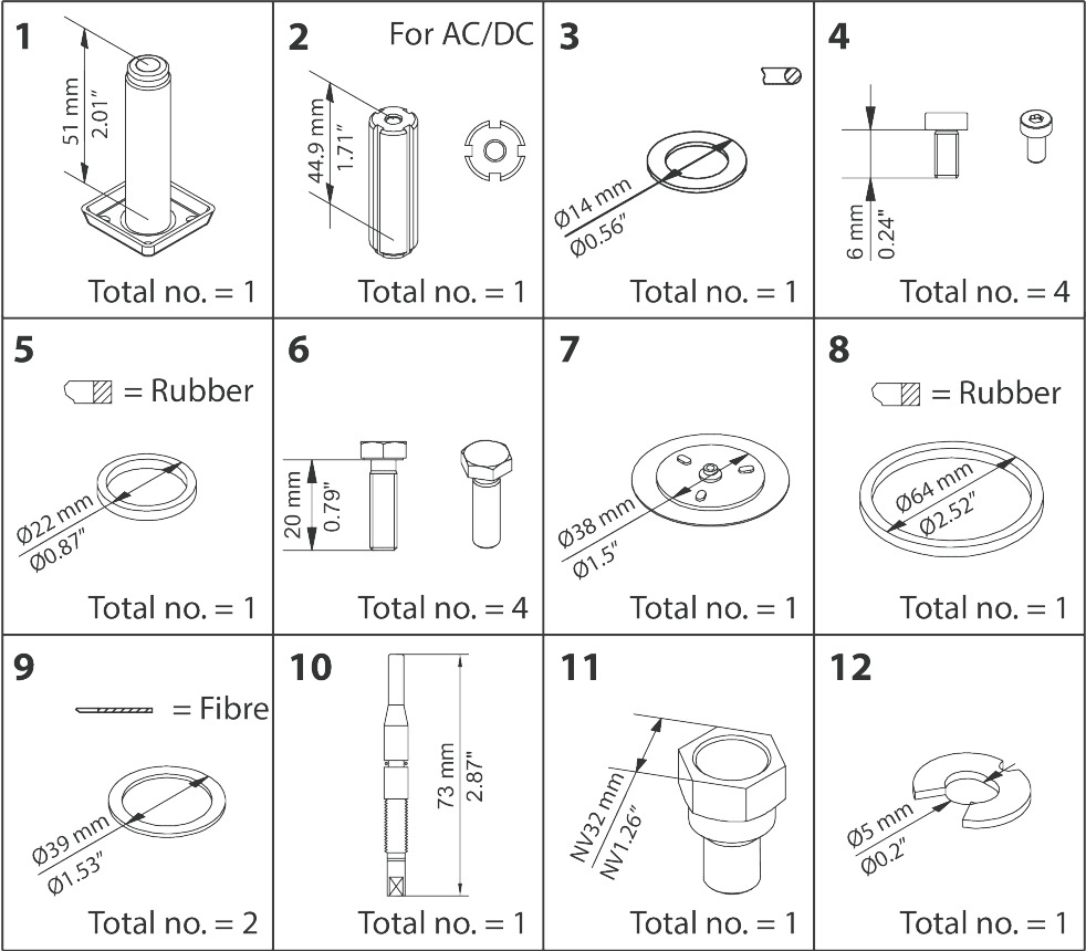 Danfoss Overhaul kit