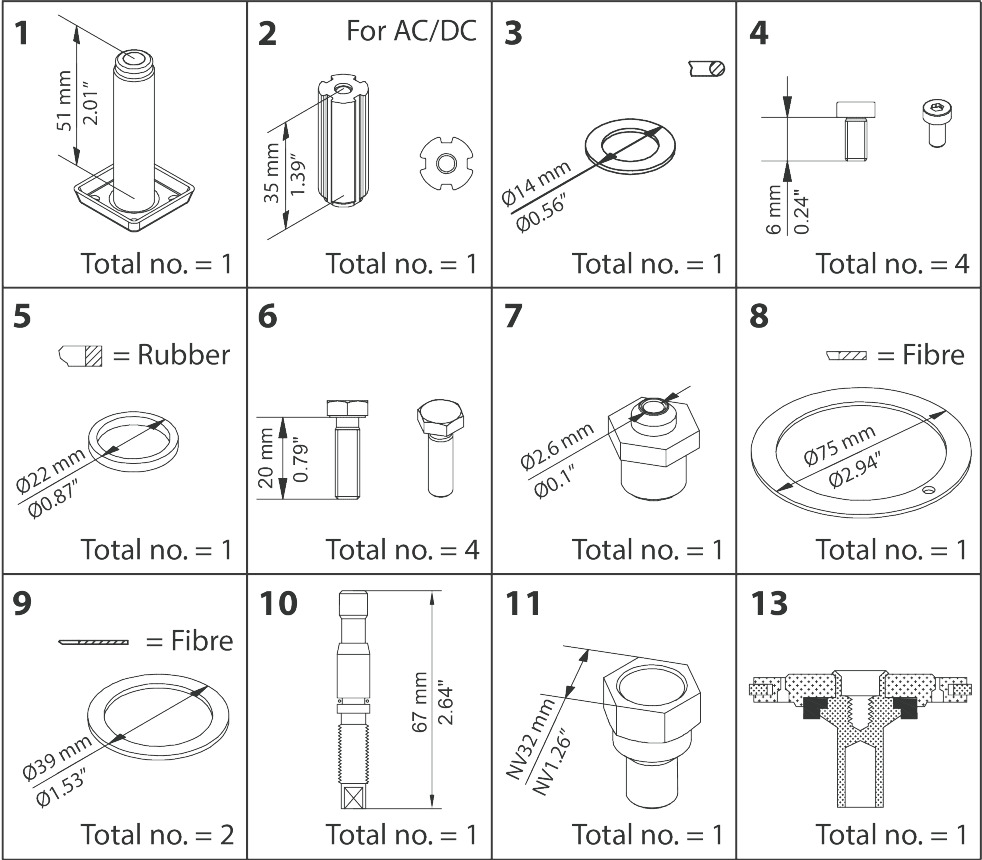 Danfoss Overhaul kit