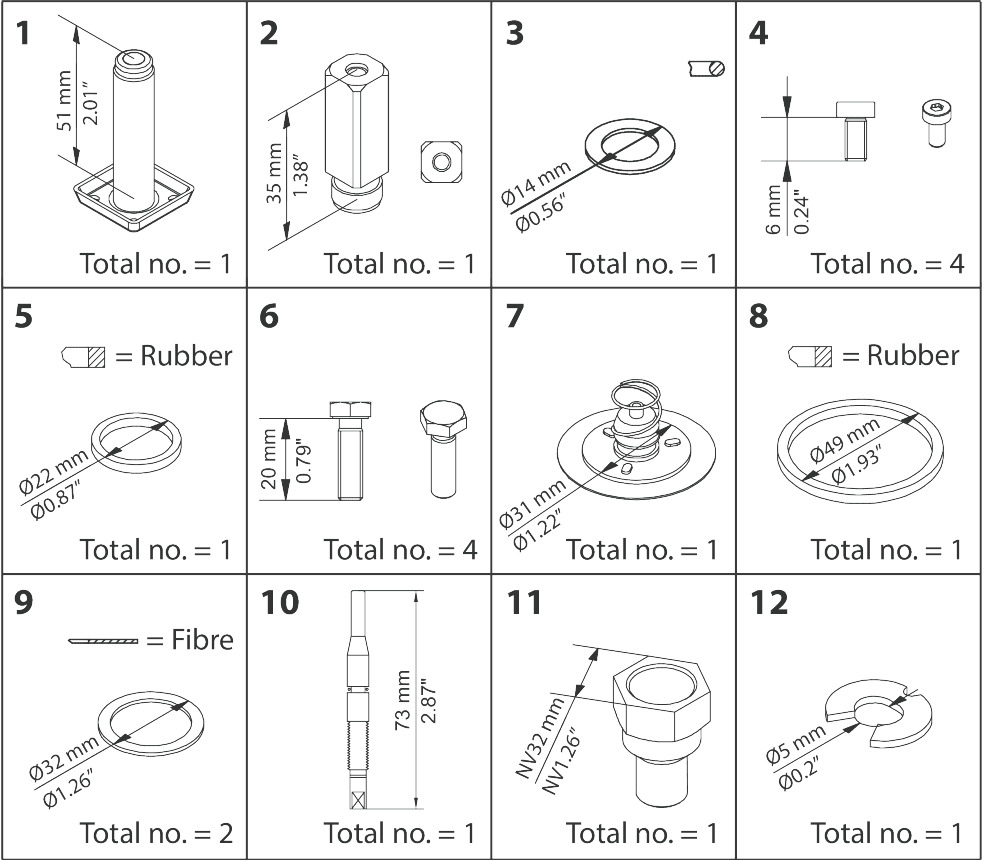 Danfoss Overhaul kit