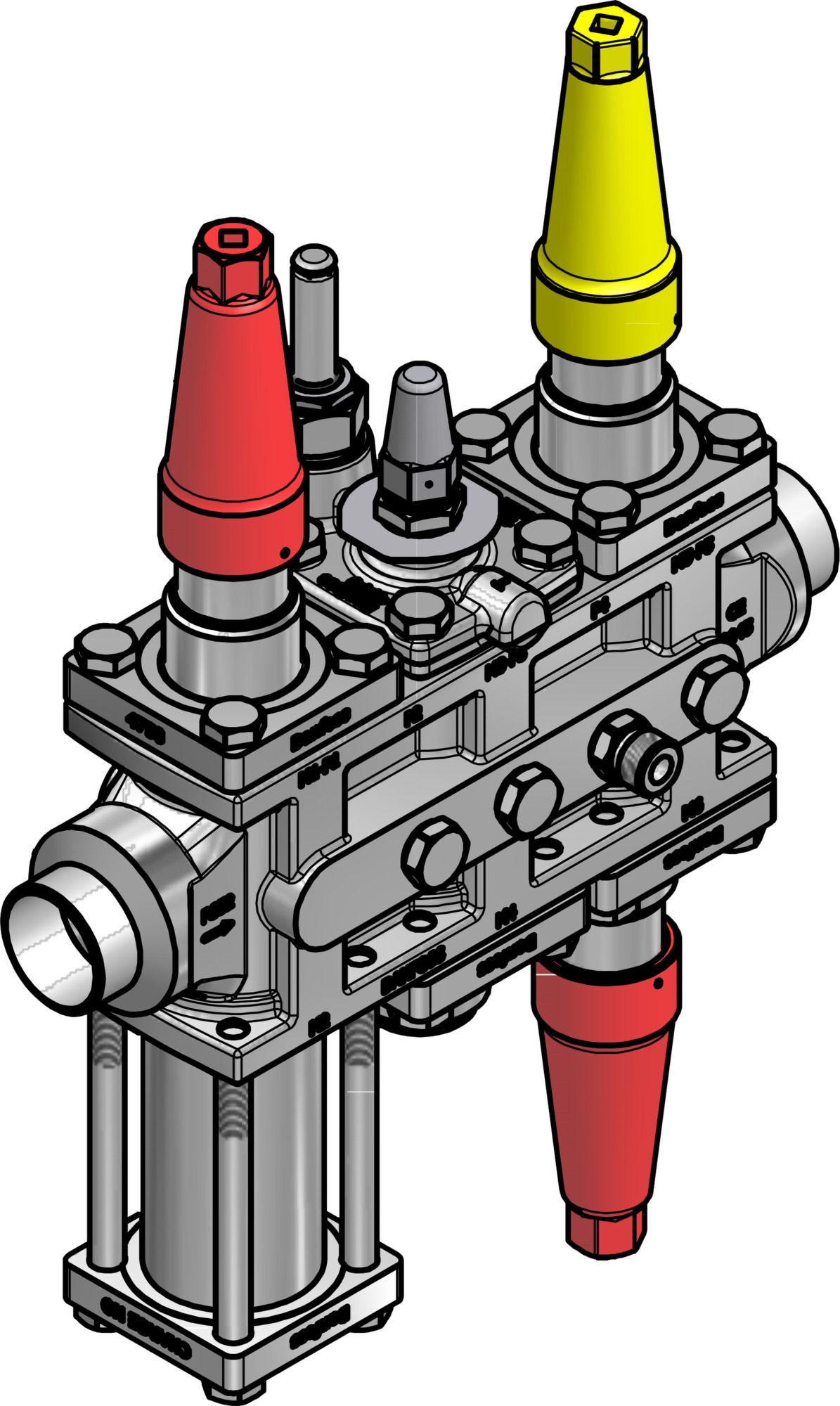 Danfoss Valve station, ICF SS 25-6-3RB, 40 mm