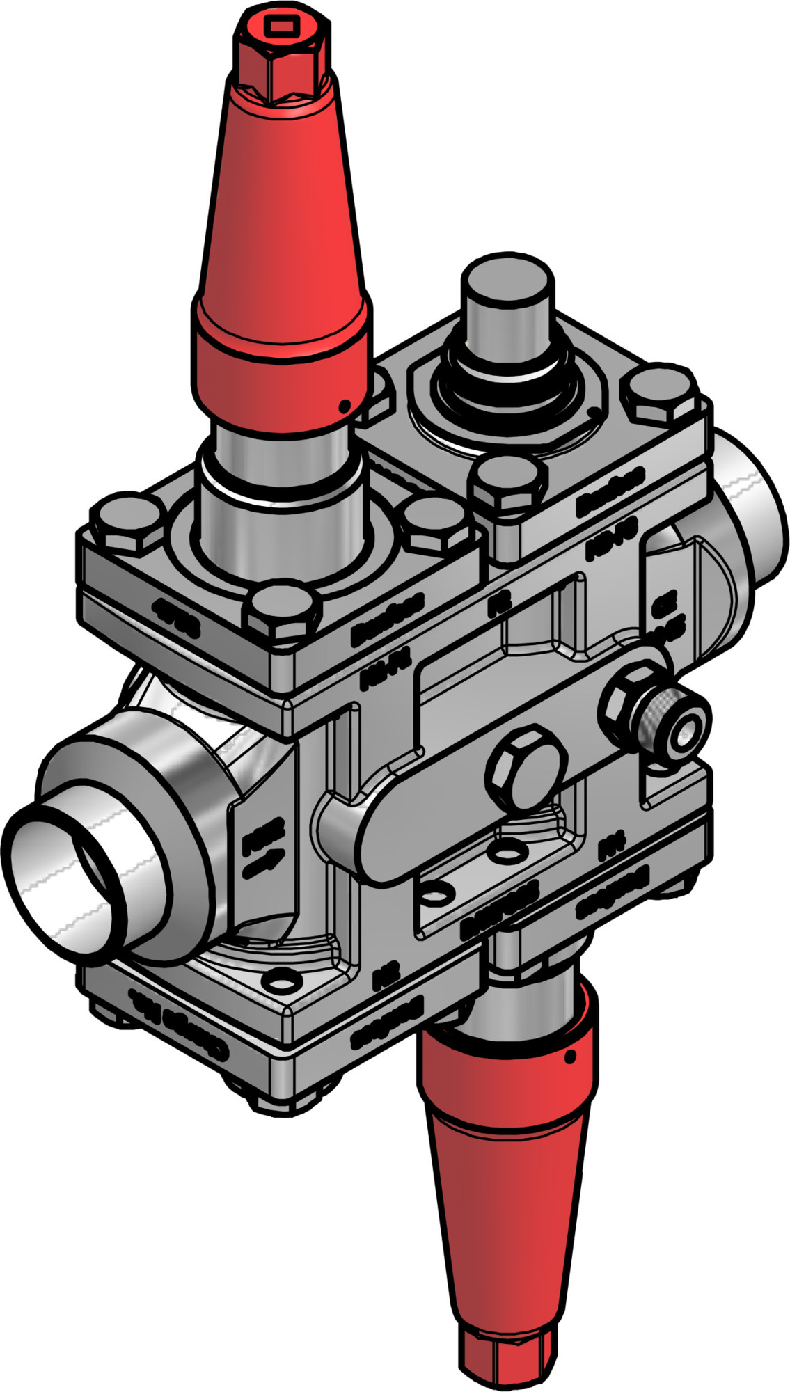 Danfoss Valve station, ICF SS 25-4-90, 40 mm