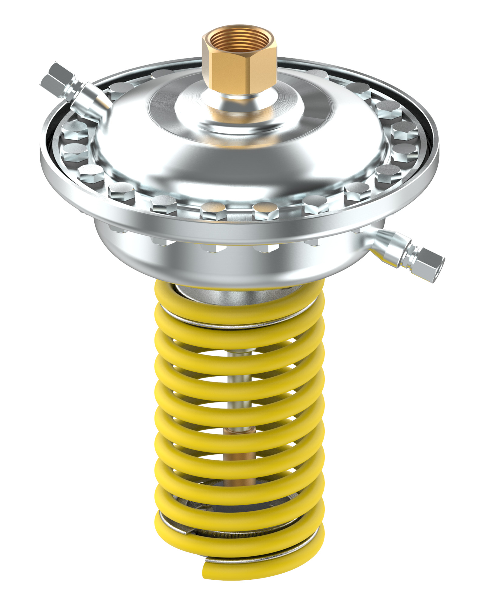 Danfoss AFPA, PN 16, 0.05 bar - 0.3 bar, 630 cm², Yellow