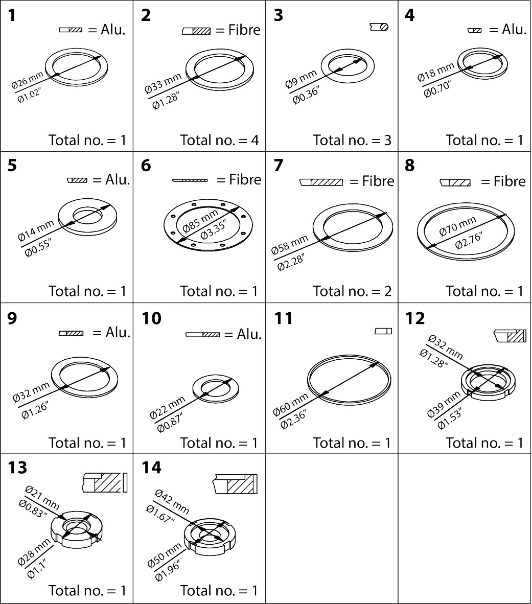 Danfoss Repair kit, Repair kit