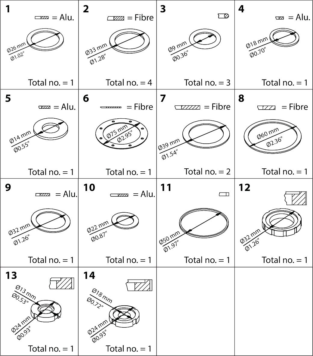 Danfoss Repair kit, Repair kit