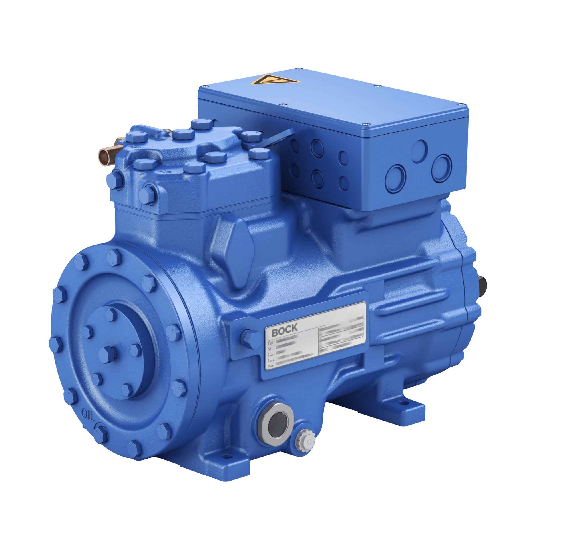 Danfoss BOCK, HGX12P/110 ML 2 LG, Semi-hermetic suction gas cooled