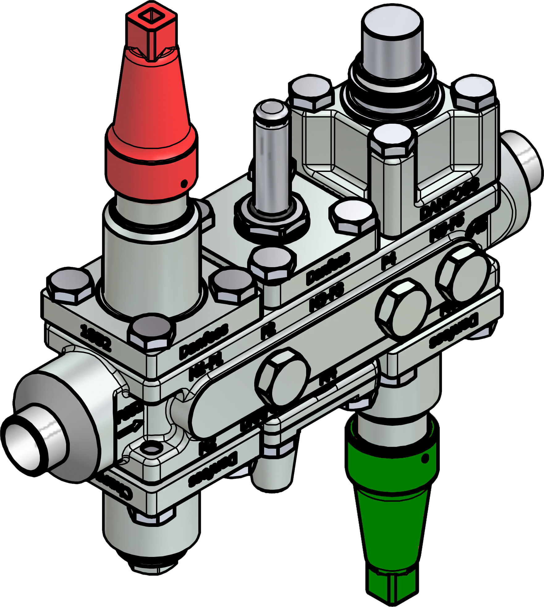 Danfoss Valve station, ICF 20-6-90, 20 mm