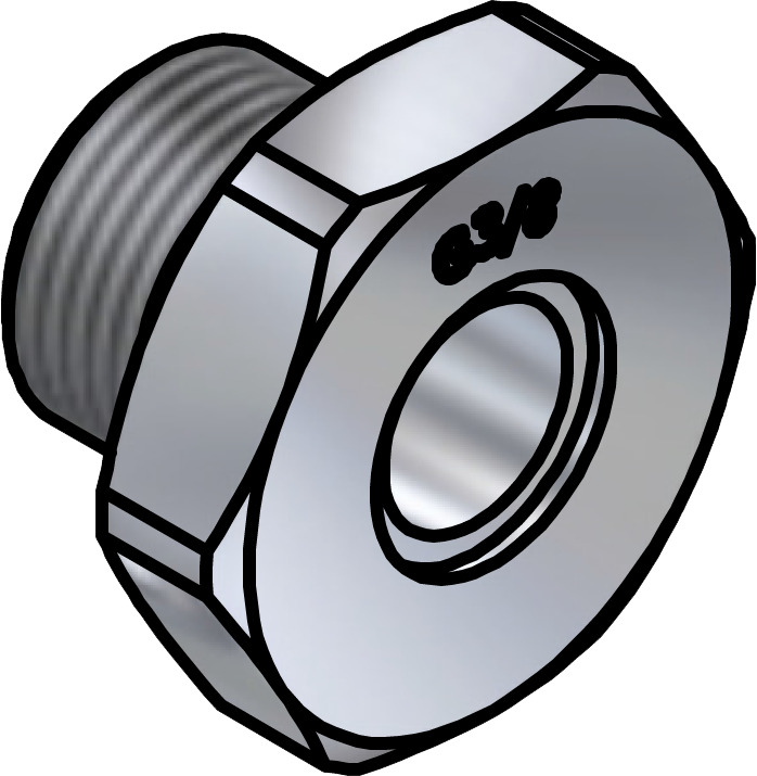 Danfoss Spare part, ICF SS 20 - 40, Sight glass SS