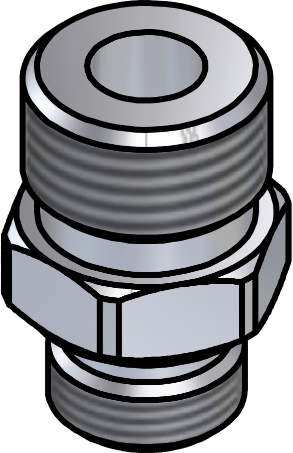 Danfoss Spare part, ICF SS 20 - 40, Nipple SS