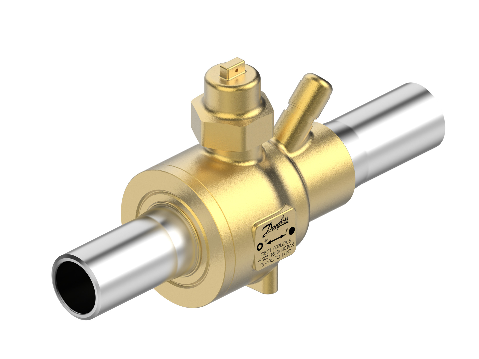 Danfoss Shut-off ball valve, GBCT 27 D