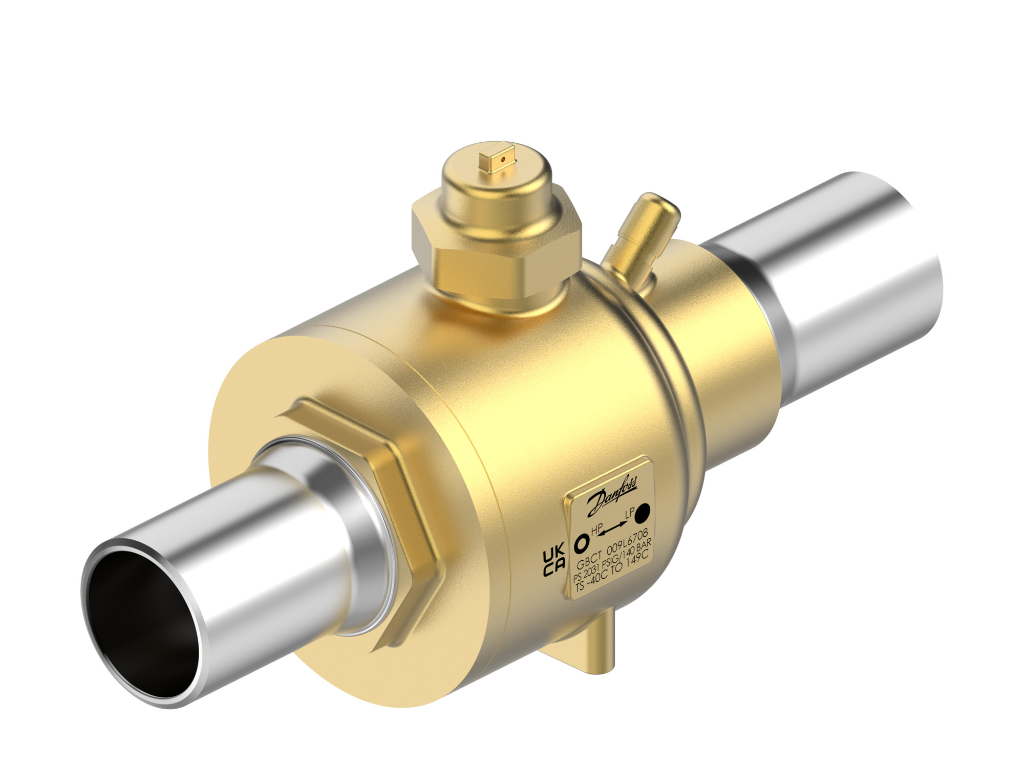 Danfoss Shut-off ball valve, GBCT 48 D