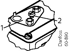 Danfoss Switches accessories, Locking plate