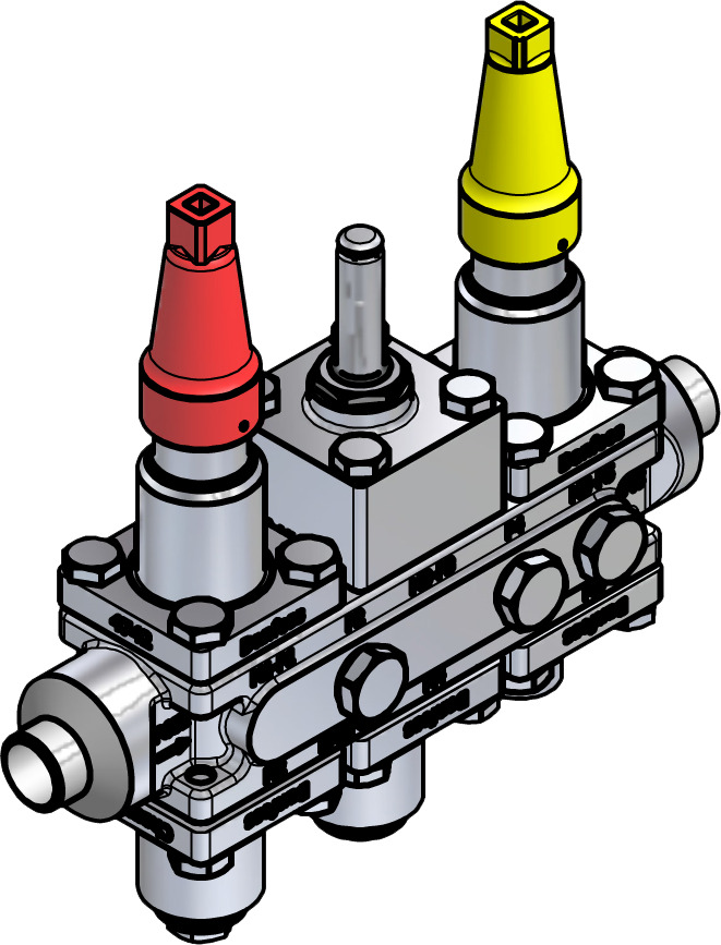 Danfoss Valve station, ICF SS 20-6-90, 20 mm