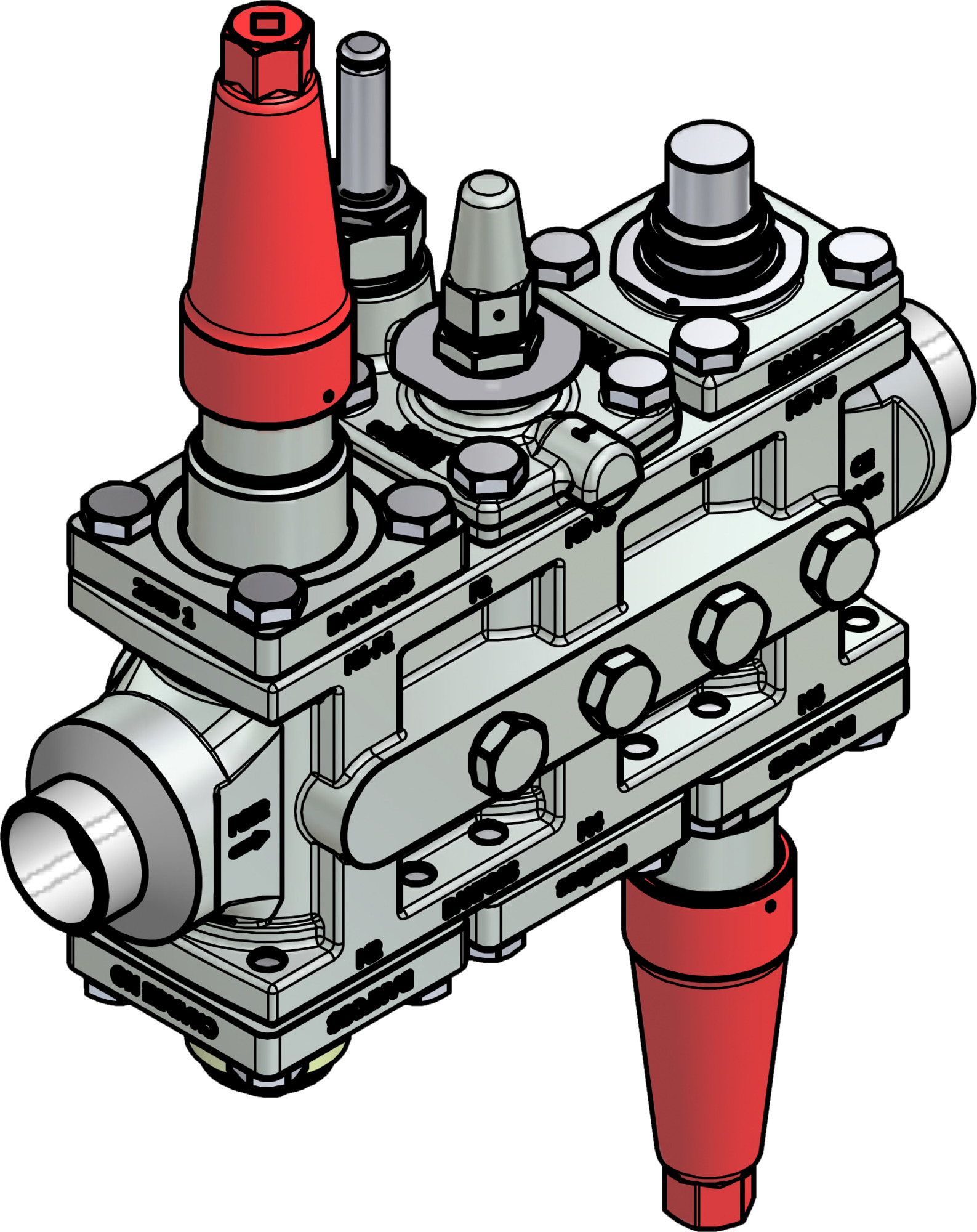 Danfoss Valve station, ICF 25-6-5MA, 32 mm