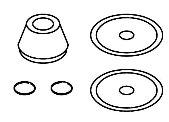 Danfoss AVTB, FJV, AVD(S)A Repair set DN15