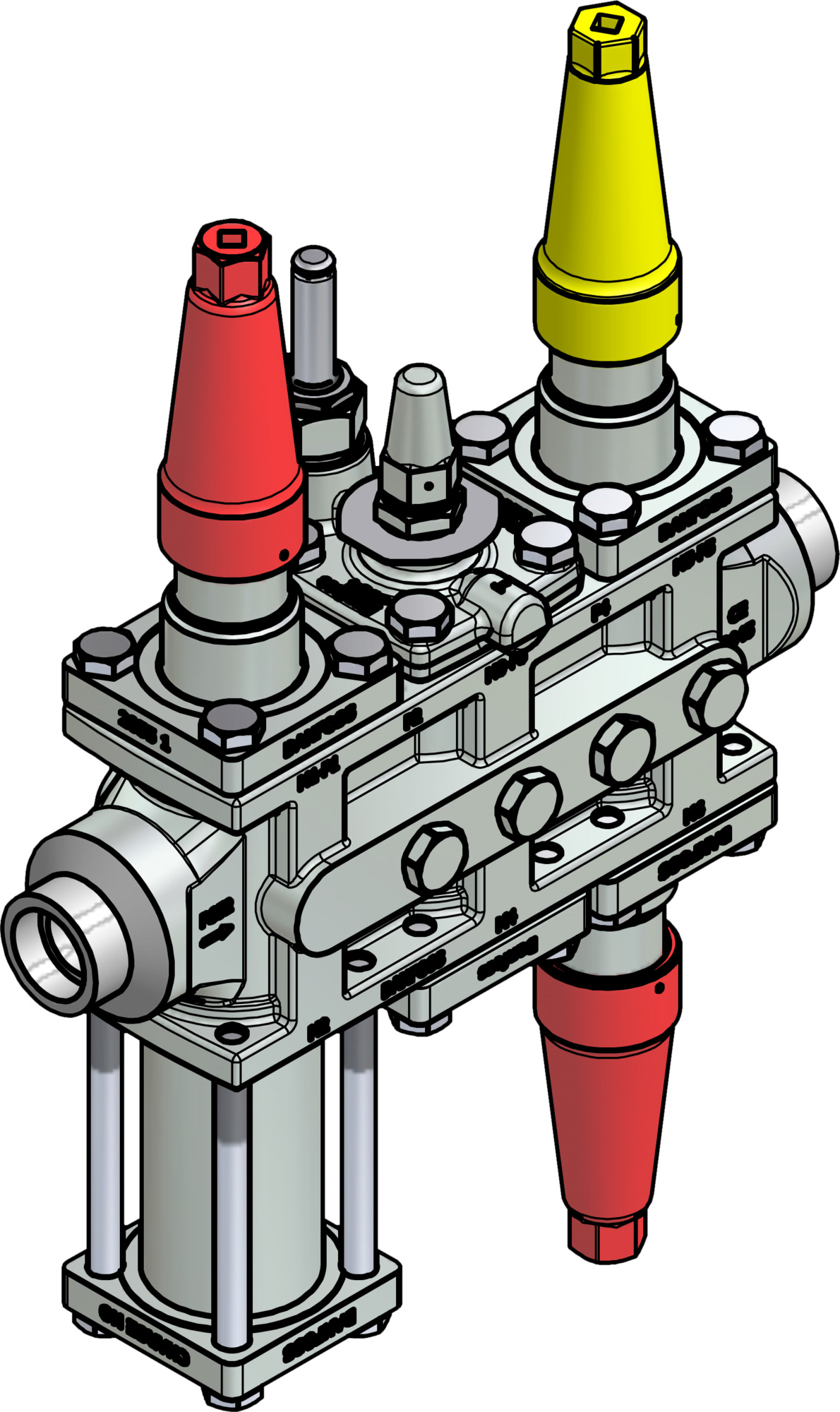 Danfoss Valve station, ICF 25-6-1RA, 25 mm