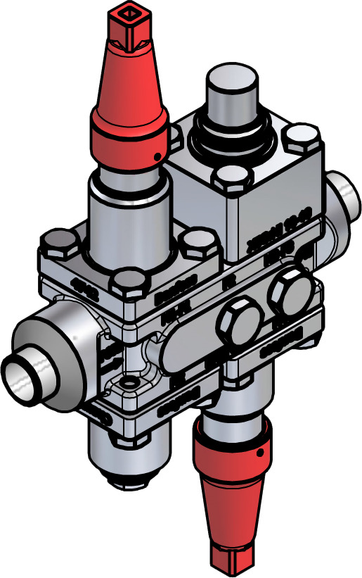 Danfoss Valve station, ICF SS 20-4-14MA, 20 mm