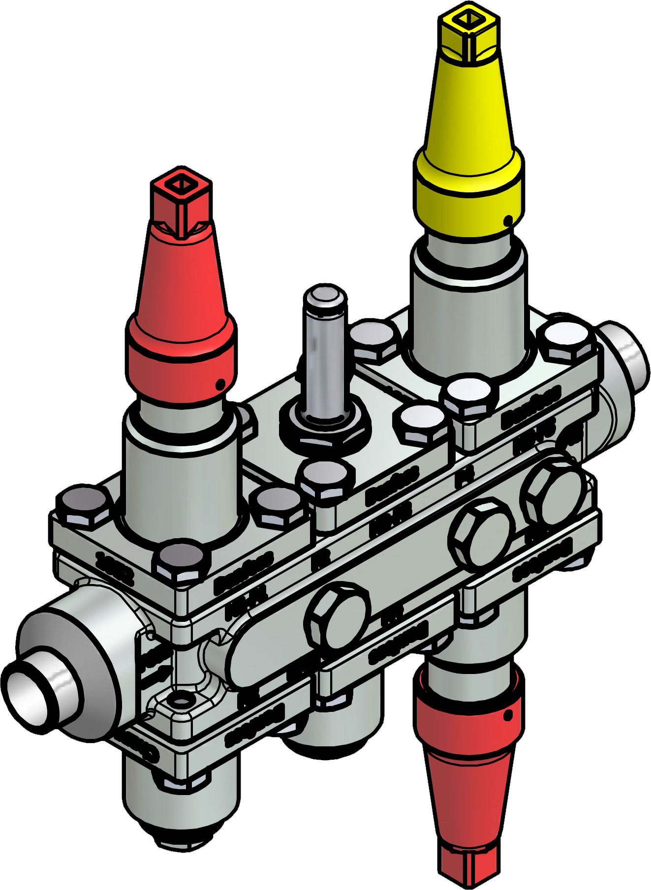 Danfoss Valve station, ICF 20-6-3RA, 20 mm