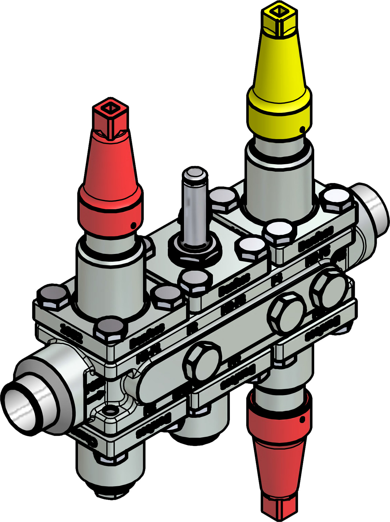 Danfoss Valve station, ICF 20-6-3RA, 25 mm