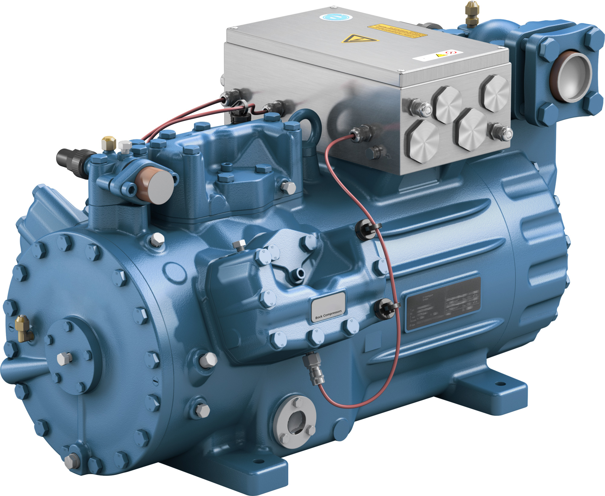 Danfoss BOCK, EX-HG56e/850-4 S HC, Semi-hermetic ATEX