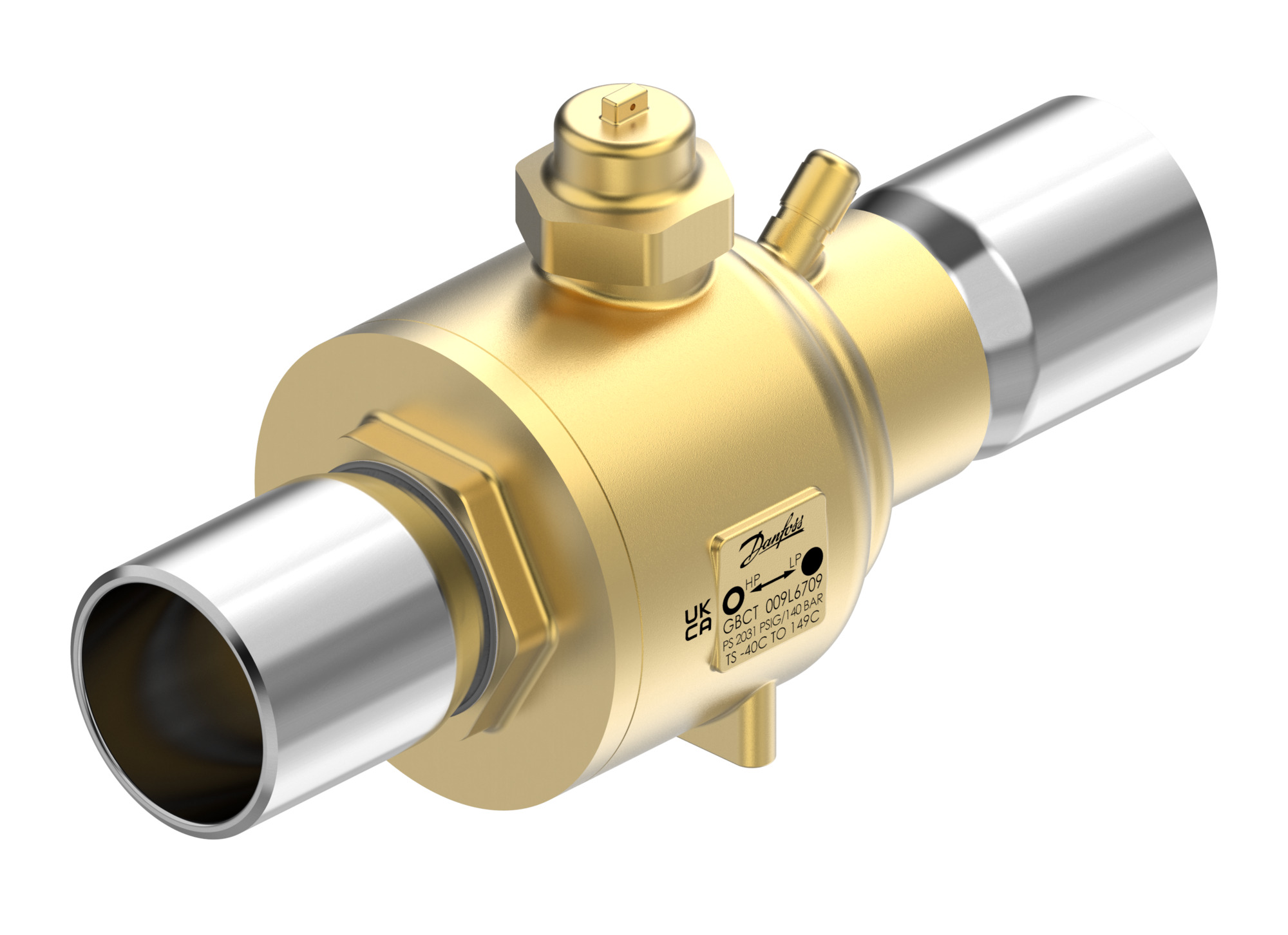 Danfoss Shut-off ball valve, GBCT 60 D