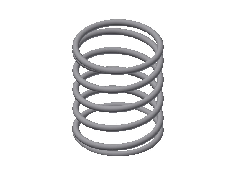 Danfoss Spare part, DCR, Spring for cover