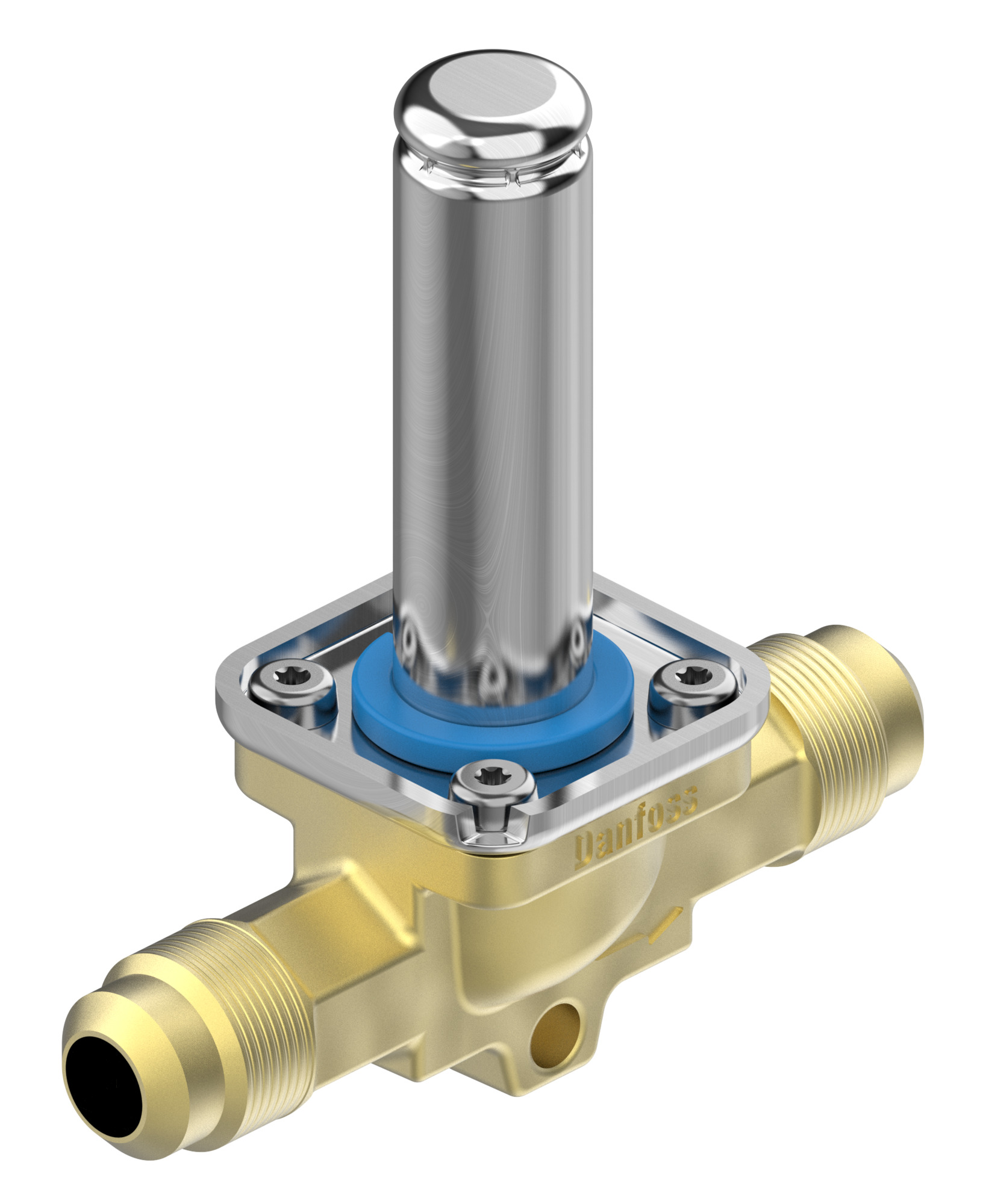 Danfoss Solenoid valve, EVR 2, Flare, 1/4 in, 6 mm, 0.16 m³/h