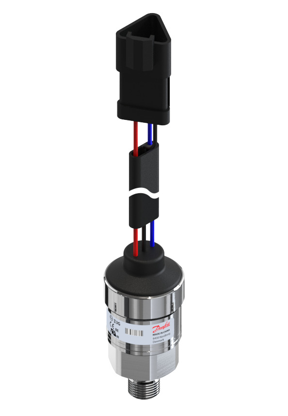 Danfoss Pressure transmitter, MBS 3050, 0 bar - 40 bar, 0 psi - 580 psi MBS 3050-2637-G8GB04-2