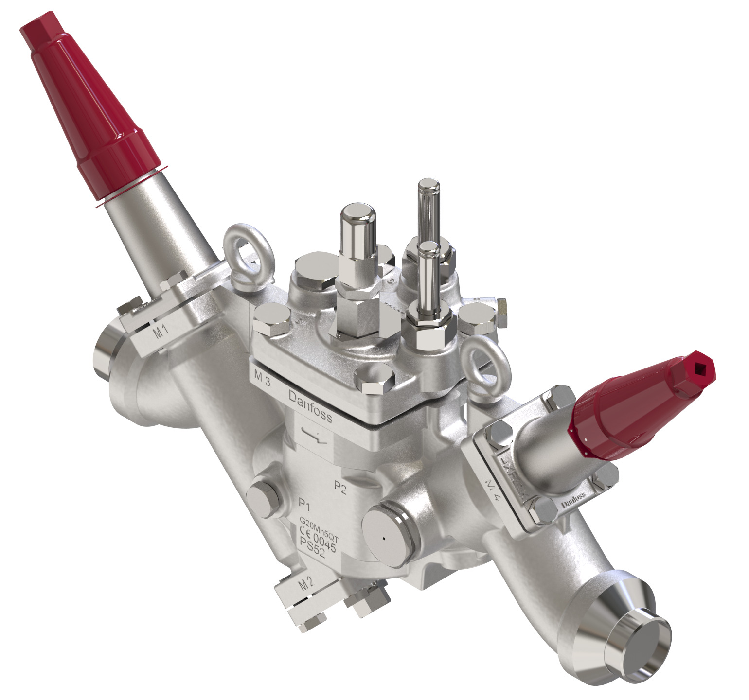 Danfoss Valve station, ICF 50-4-47H32, 40 mm