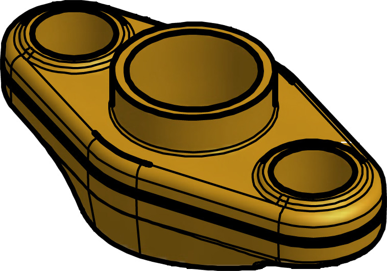 Danfoss Flange set, Flange, Soldering