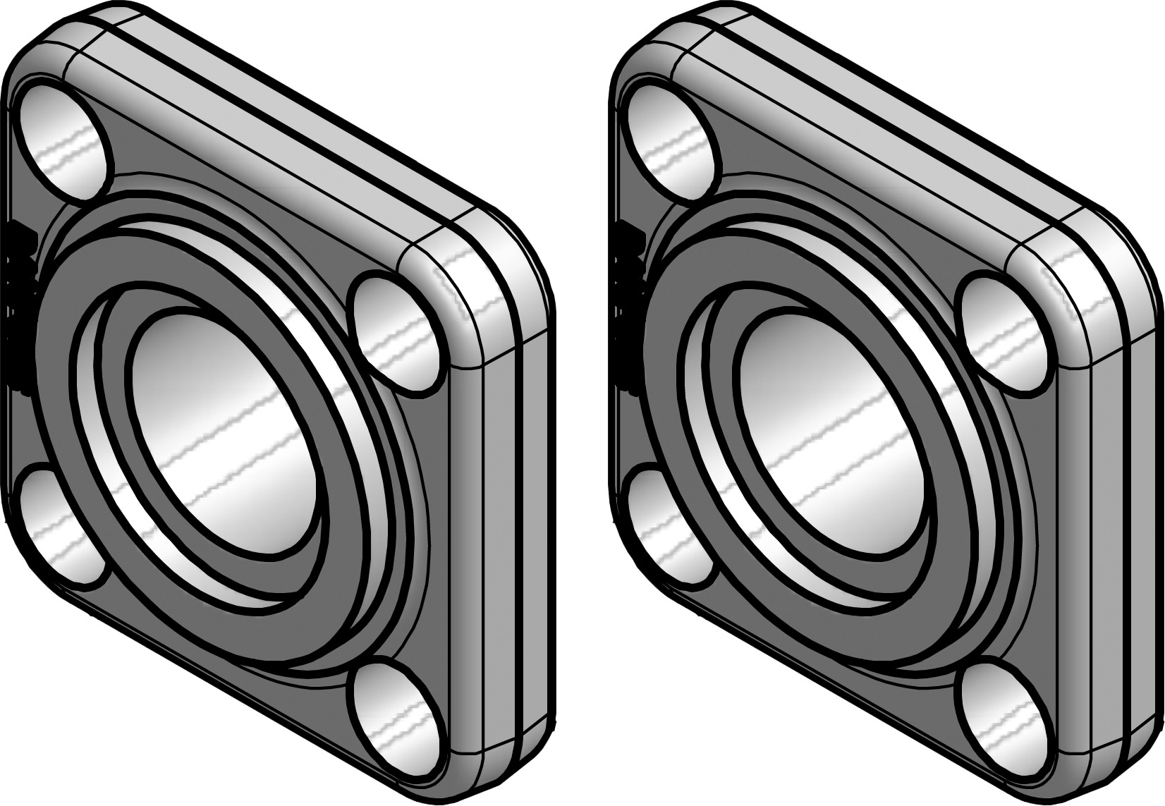 Danfoss Flange set, Flange, 50 mm, Butt weld