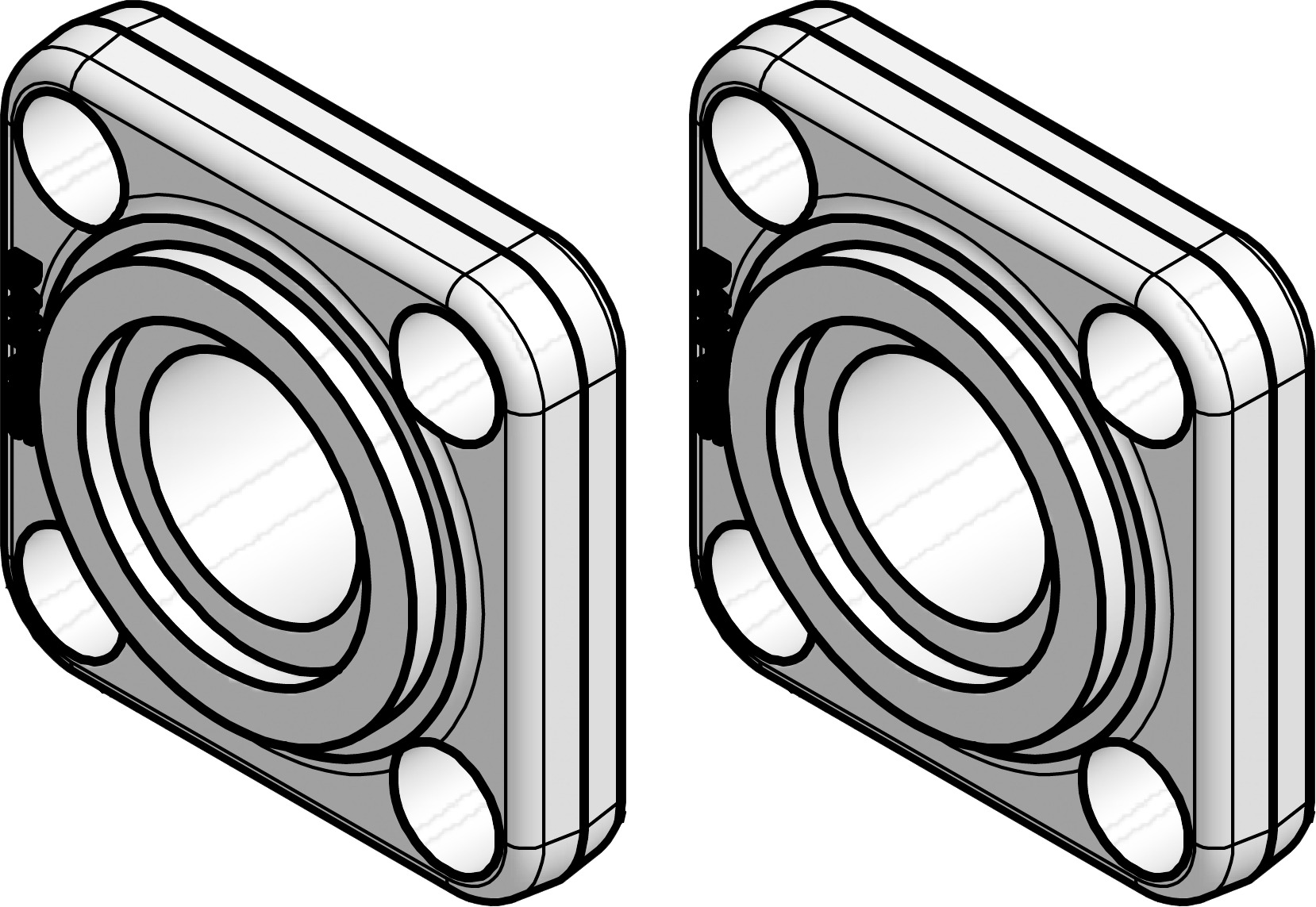 Danfoss Flange set, Flange, 65 mm, Butt weld