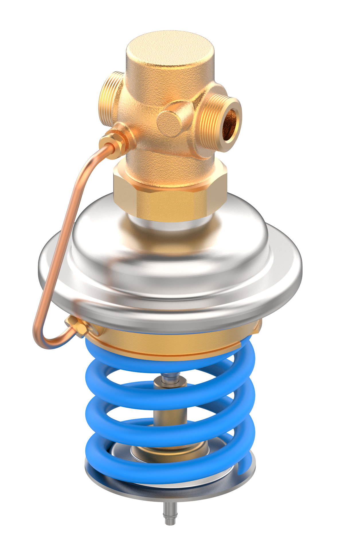 Danfoss AVD, PN 25, DN 15, 0.4 m³/h, 1 bar - 5 bar, External Thread, G 3/4 A