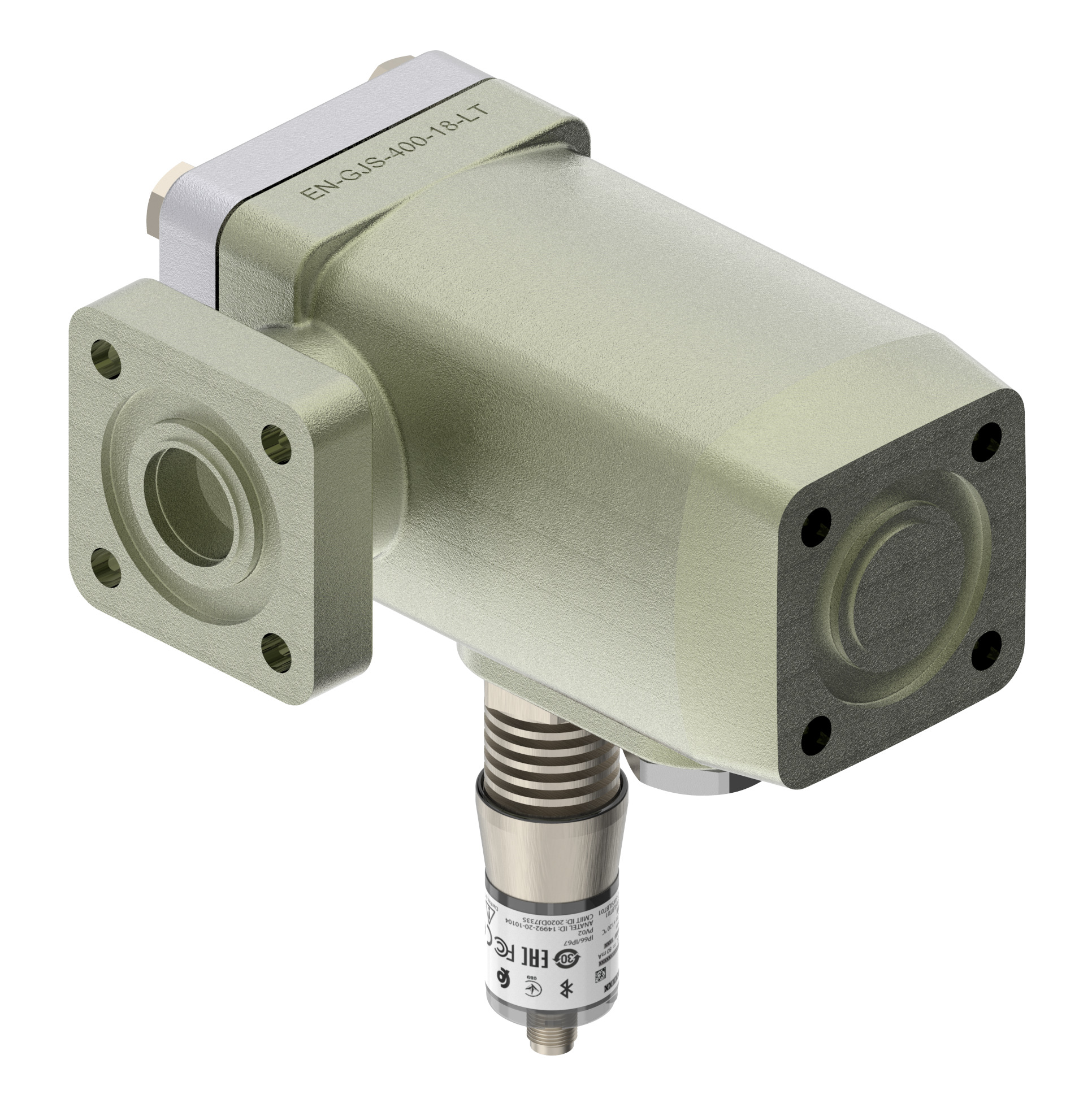 Danfoss Liquid level switch, LLS/AKS 38 Retrofit, Butt weld, 1 in