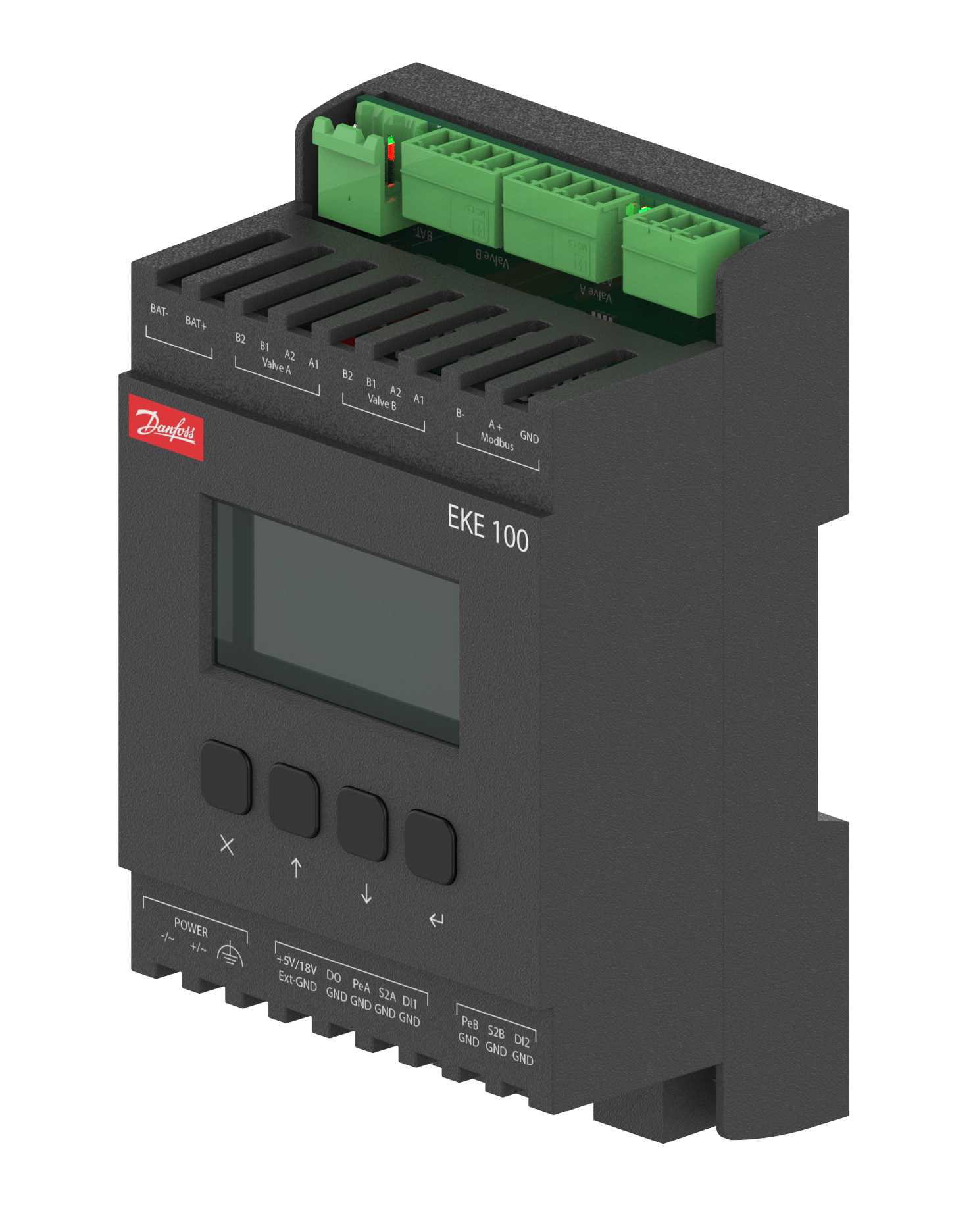 Danfoss SH controller and valve driver, EKE 100 2V, IP20