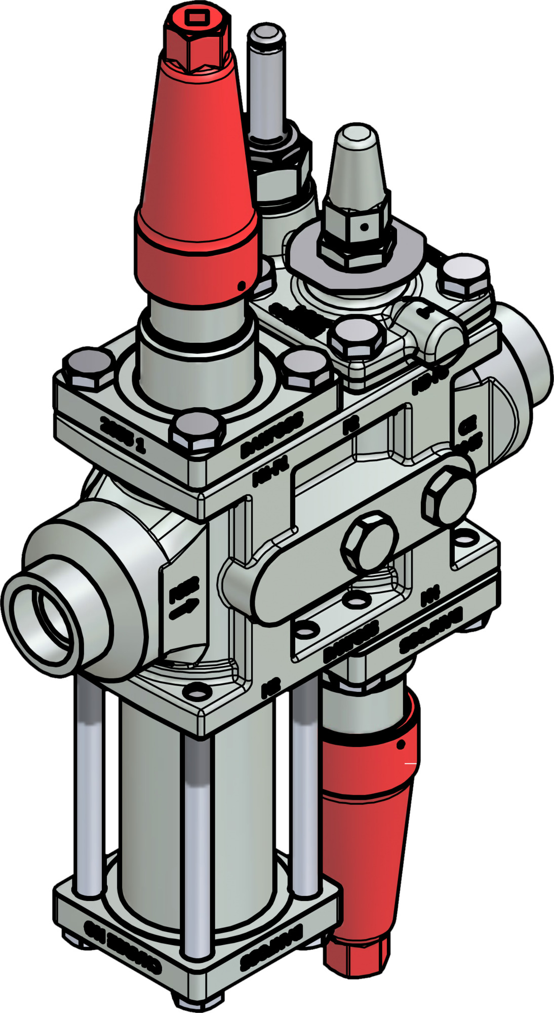 Danfoss Valve station, ICF 25-4-9, 25 mm