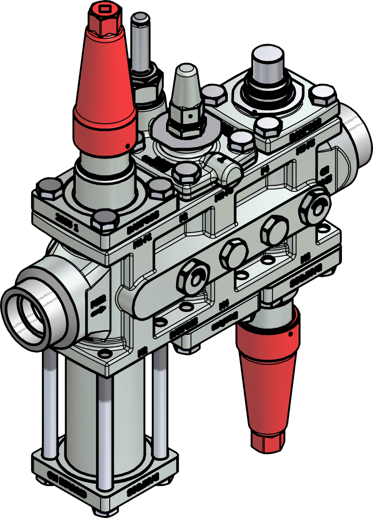 Danfoss Valve station, ICF 25-6-5MA33, 32 mm