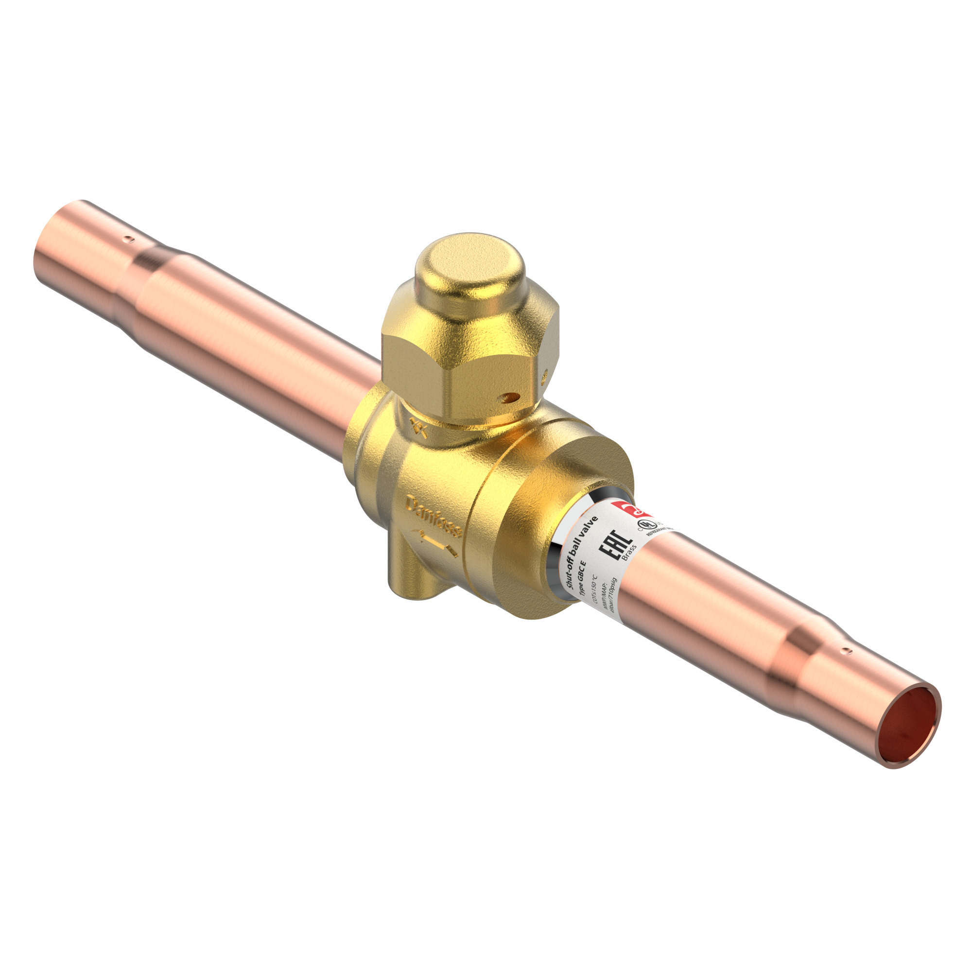 Danfoss Shut-off ball valve, GBC 10s E