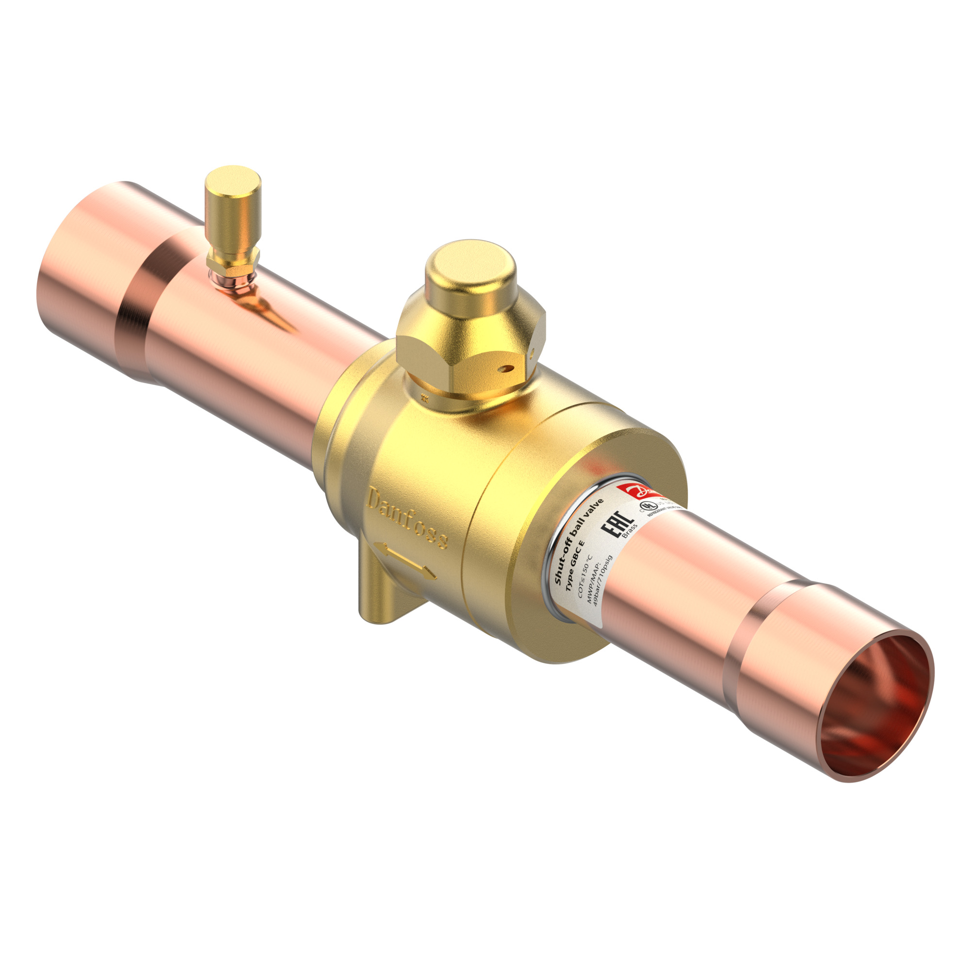 Danfoss Shut-off ball valve, GBC 35s E